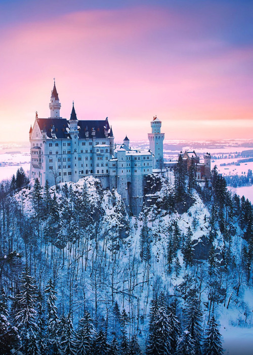 coiour-my-world: Fairytale | Neuschwanstein Castle | İlhan Eroglu