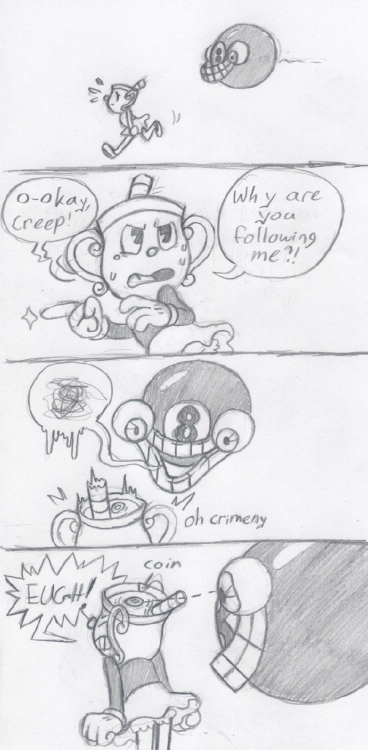 ((  I just wanted to draw to of my favorites interacting! Mangosteen is very creepy, but all he