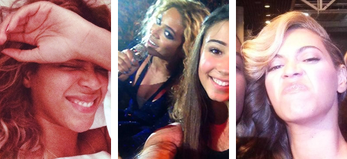 beyonseh:  Beyoncé x Various Selfies 