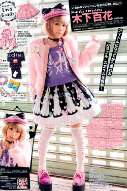 jfashionmagazines:KERA March 2013 | NMB48’s Kinoshita Momoka