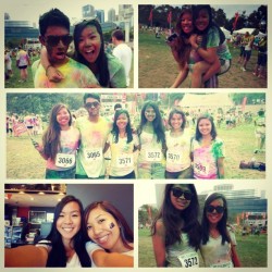 #picstitch #Mscolourrun #2013 #charityrun