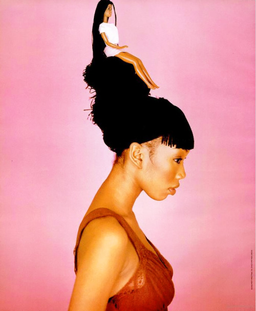 clublemonade:Brandy photographed by Cleo Sullivan for VIBE Magazine, April 1998