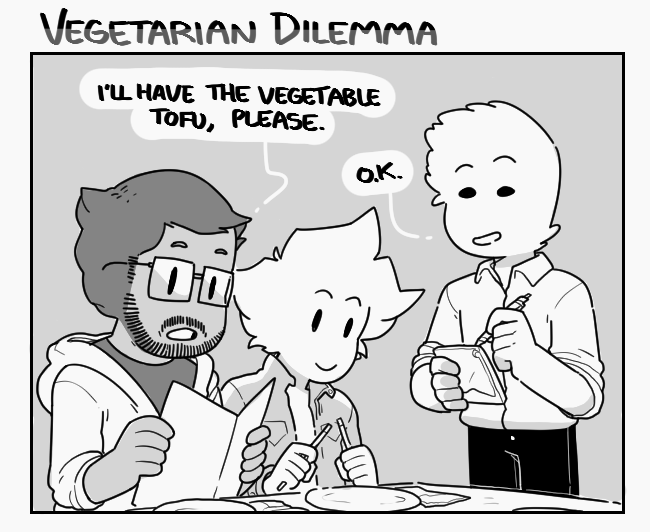 Beef is sort of like the meat version of a plant. No, That’s probably clams.