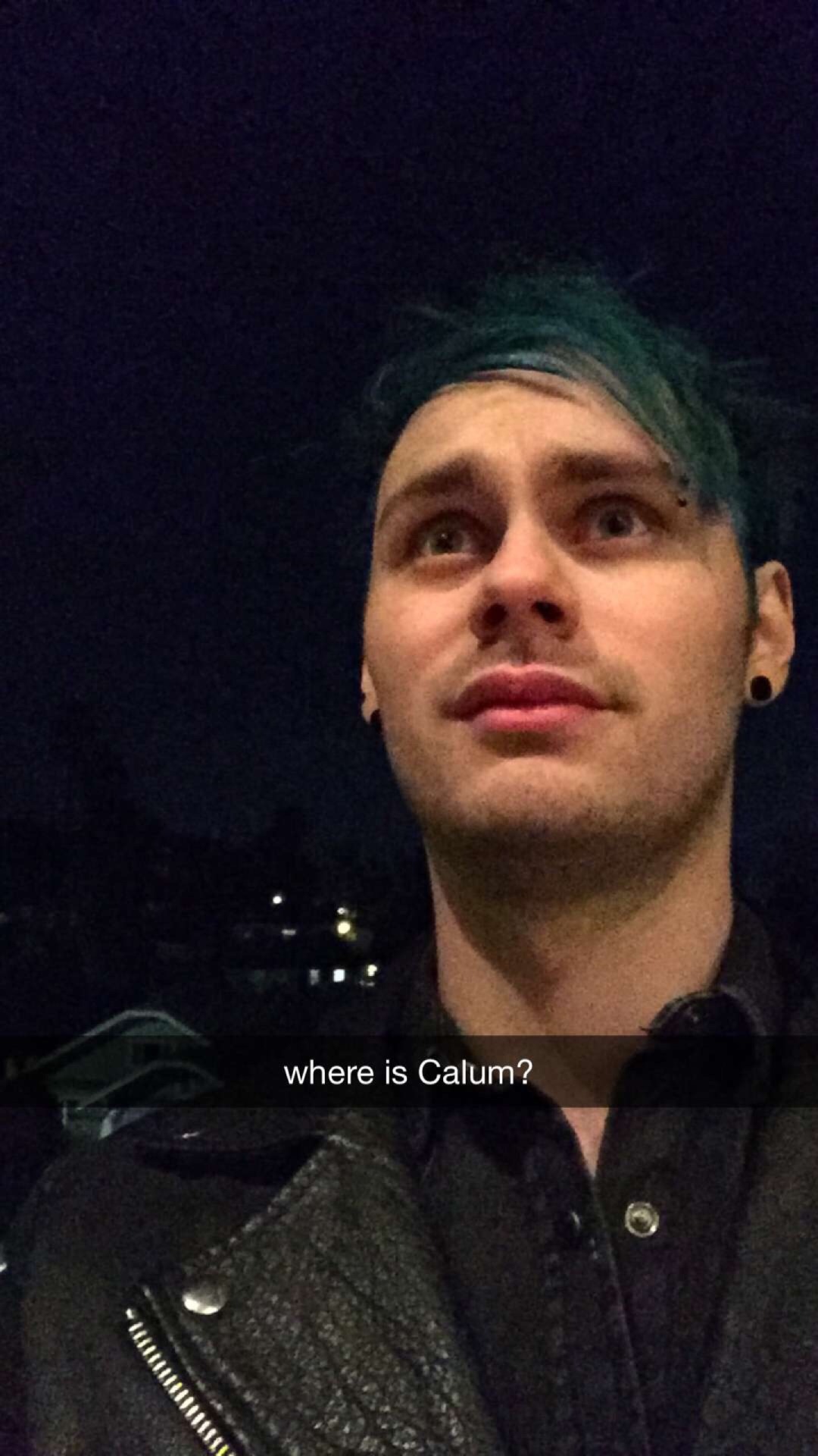 hotdamn5sos:  Michael on the band snapchat (wearefivesos) - January 28, 2016