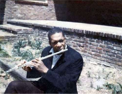 orwell: John Coltrane outside his home in Dix Hills, New York, c. 1960s