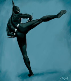 lovekira:  After two months without it, I’ve got my art PC up and running again, so here’s another Terry McGinnis/Batman Beyond for you guys! Gratuitous butt included, because everyone knows it runs in the Batfamily. On DA 