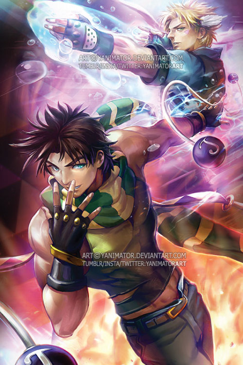 OH MY GOD! Guess whose birthday is today? Joseph Joestar! Battle Tendency w Joesph and Ceasar is eas