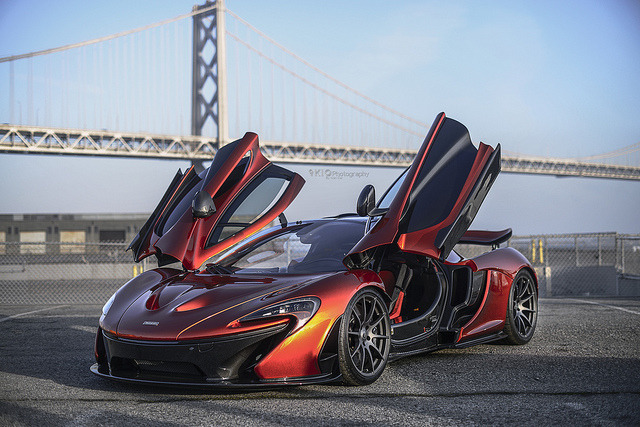 automotivated:  McLaren P1 by 9KIC on Flickr.  Fuck a Bugatti, that&rsquo;s the
