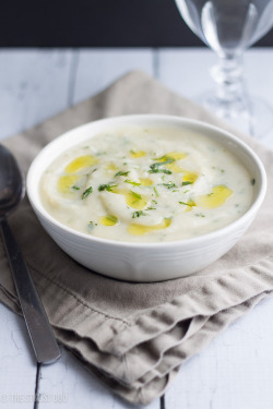 in-my-mouth:  Mashed Potato Soup with Tarragon
