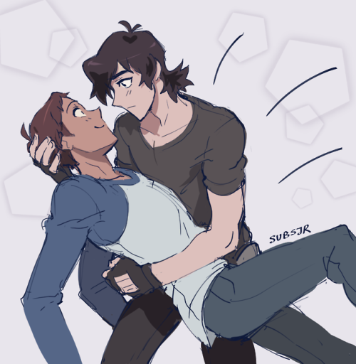 subsjr:In which Lance realizes his feelings for Keith and tries to woo him with cheesy tricks like s