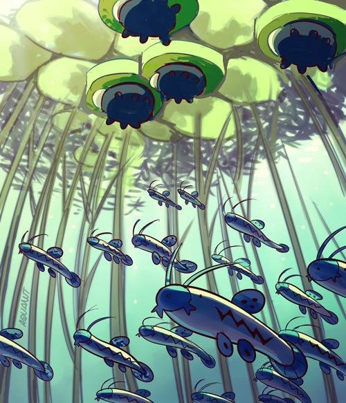 aquanutart:just a bunch of barboach
