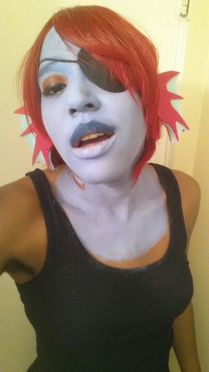 bravelittletiger:So I just did a quick test for Undyne and I’m really fucking hot???