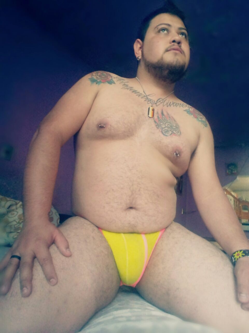 iisaiidaleess24:  EL Amarillo Es Mi Colo Favorito&quot; Foto En Calzones “📷🐻🔥💦