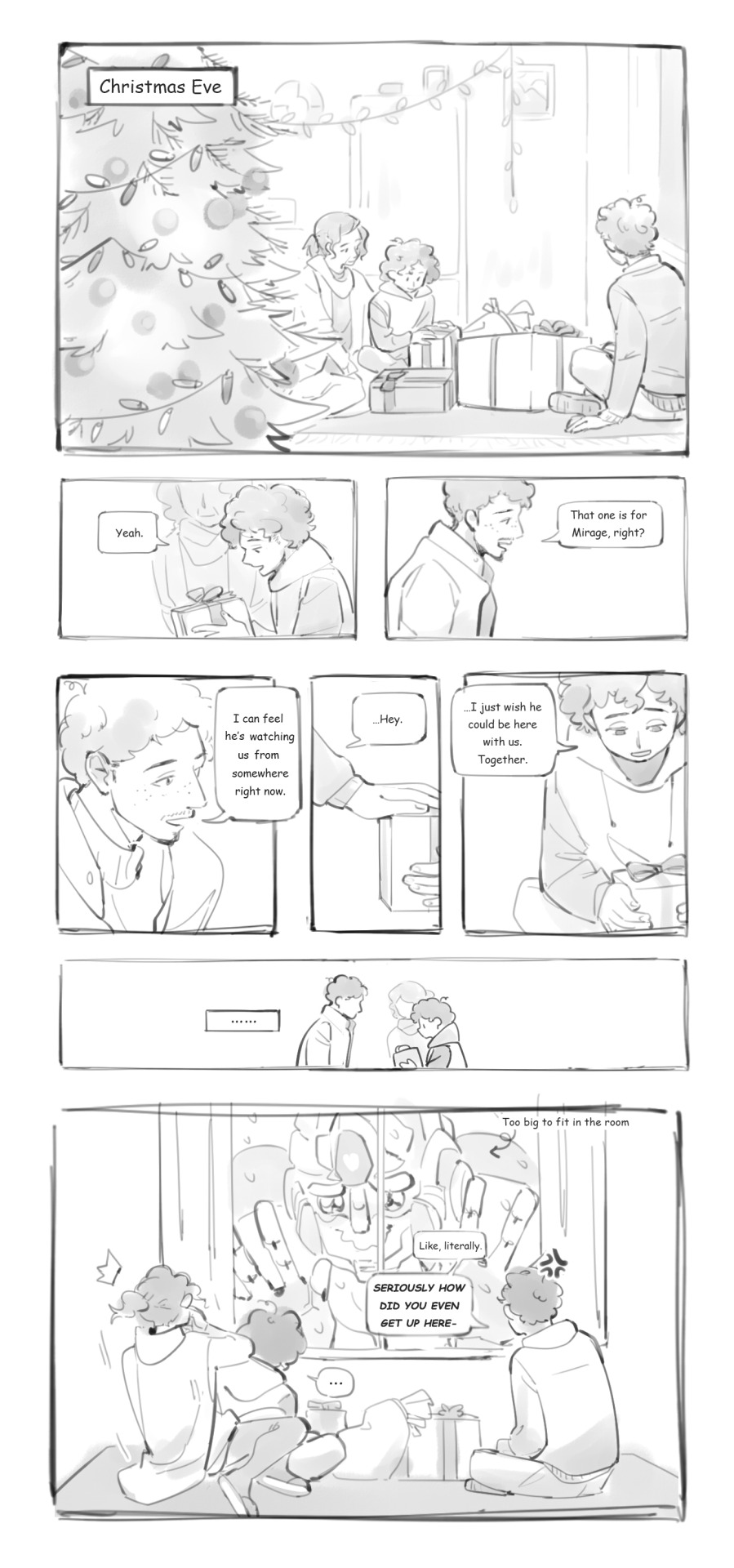 I CAN'T BELIEVE I'VE BEEN DRAWING THESE SILLY ROTB COMICS FOR 6 MONTHS!!!