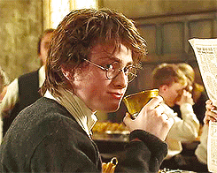 christiancbale:  Harry Potter + happiness. 