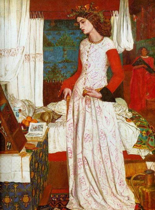 loumargi:William Morris (1834–1896), La Belle Iseult (formerly known as Queen Guenevere) (1858