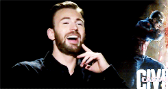 Chris Evans + Beard 2016 Edition.