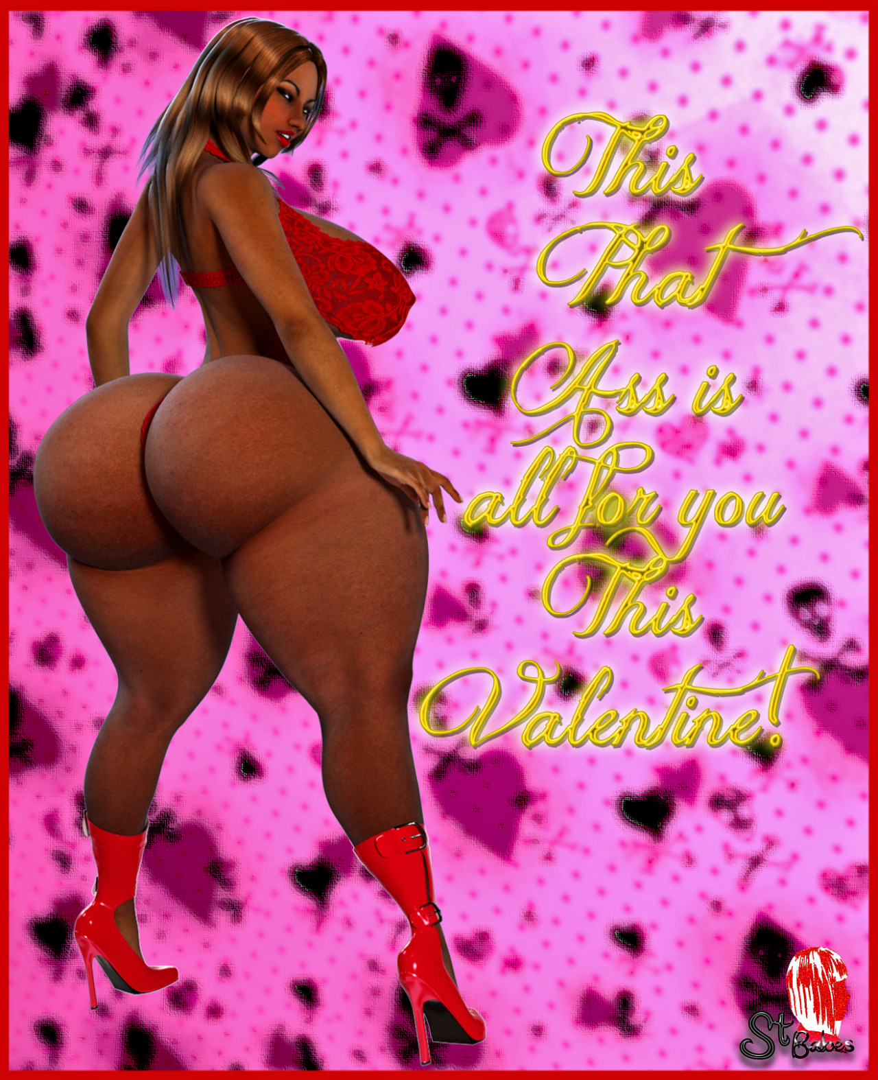 Happy valentines day The is the whole Valentines set.I had a fun time doing these