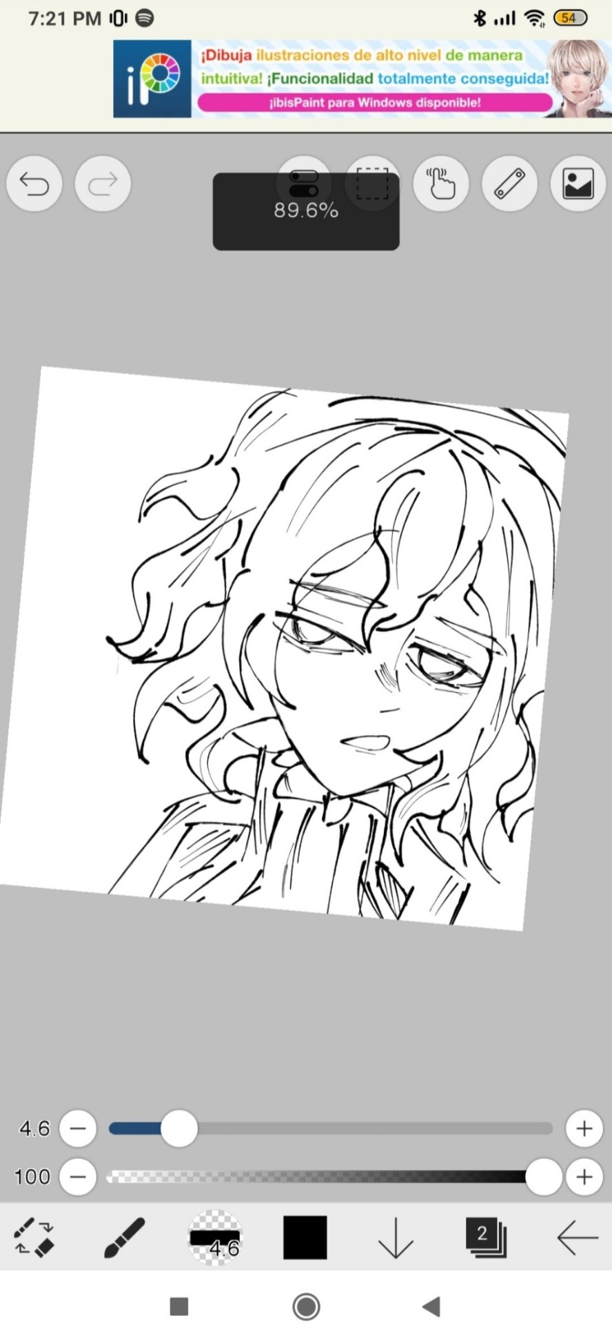 My Stupid Ass Made The Lineart On Top Of The Sketch On The Same Layer And I Had To Meticulously Erase
