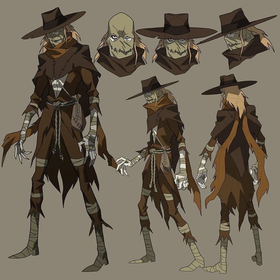 Jonathan Crane's Mistress of Fear — Batman Hush [2019] || Scarecrow Concept  Art