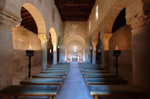 San Juan Bautista (aka San Juan de Baños), Baños de Cerrato, Palencia, central Spain B