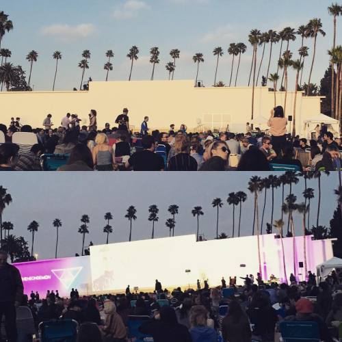 #TheNeonDemon at #hollywoodforevercemetery (at Cinespia Cemetery Screenings)