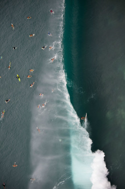 highenoughtoseethesea:  Reef, charging Pipe.  Shot from the