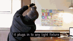 prostheticknowledge:  Conversnitch Project by Brian House and Kyle McDonald is a Raspberry-Pi-powered lightbulb attachment that can listen into nearby conversations (which are then posted onto Twitter) - video embedded below:   Conversnitch is a small