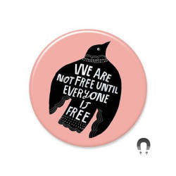 littlealienproducts:  We Are Not Free Magnet by