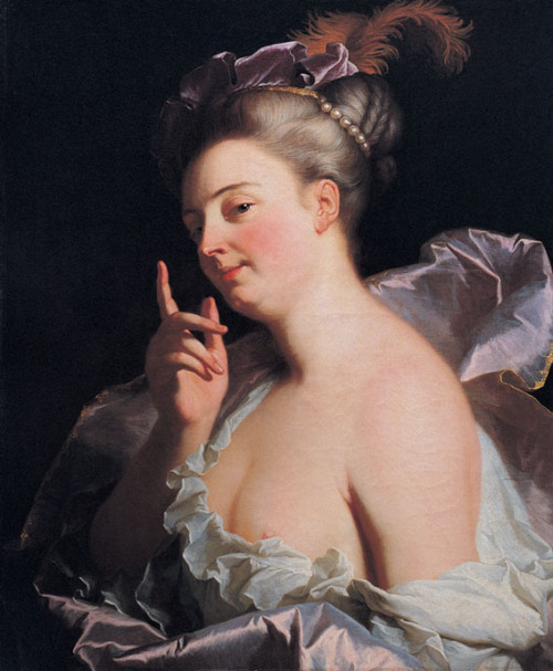 La Menasseuse (1709). Hyacinthe Rigaud (French, 1659–1743). Oil on canvas.   Rigaud 