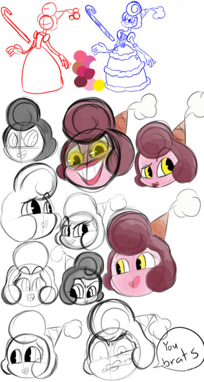 manoma614:Some doodles of bon bon
