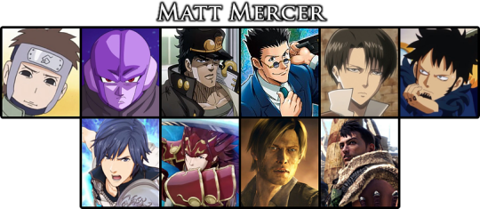 Happy birthday Matthew Mercer VA of Kanji and Yusuke and others    rPERSoNA