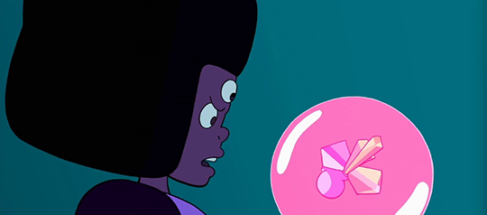 can you tell who is control with garnet?