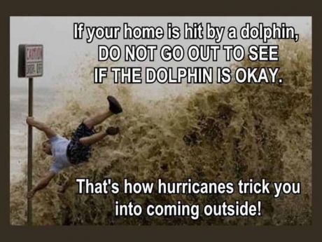 lol  Fuckin’ hurricanes.
