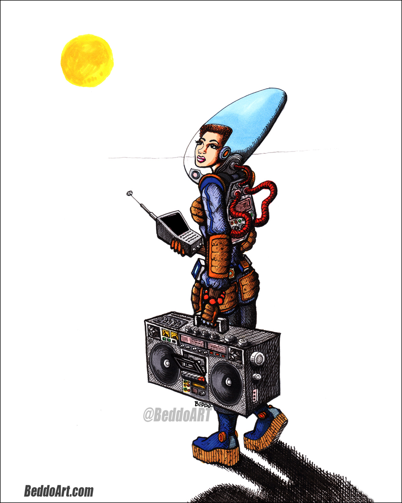 beddoart: “The Search… “ (marker sketch) by Beddo. tumblr, twitter, instagram,