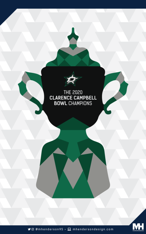 The Dallas Stars are the 2020 Clarence Campbell Bowl Champions. 