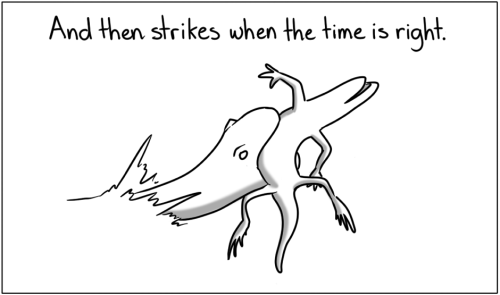 thesearabbitcomics:  So basically just camp for your food. Thanks nature. 