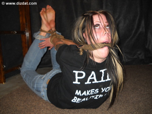 themasterfreak: gaghermouth: ….so I made her arching more painful :) I love how she brags about bein