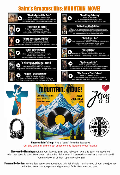 Activity: Imagine Catholic Saints As Modern Christian Music Artistswhat Would Their Signature Song Sound