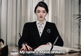 onyxmoonstone:  kingbranstark:  Ahead of the British general election on May 7th, Game of Thrones anarchist-in-chief – and first-time voter – Maisie Williams has a message for the youth of today.  [x]  Anybody else pretty sure she’s gonna take