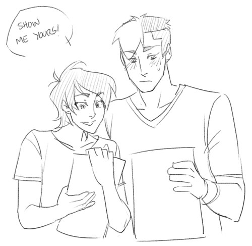 ftlosd:OTP challenge, number 2: Draw your OTP drawing each other(Shiro’s beautiful handwriting