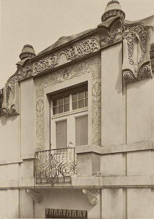 Bernhard Pankok, Rosenfeld House, Stuttgart, 1912