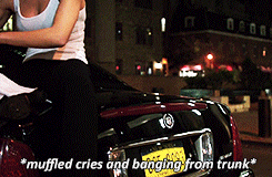 schaddenfreude:  The trunks on poi sure are noisy.