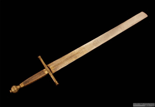 wearepaladin: theinkstainedknight: museum-of-artifacts: Executioner sword with inscription:  In