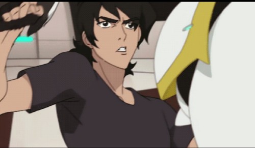 keith-and-shiro-were-dating: Keith’s training face will always be my aesthetic.
