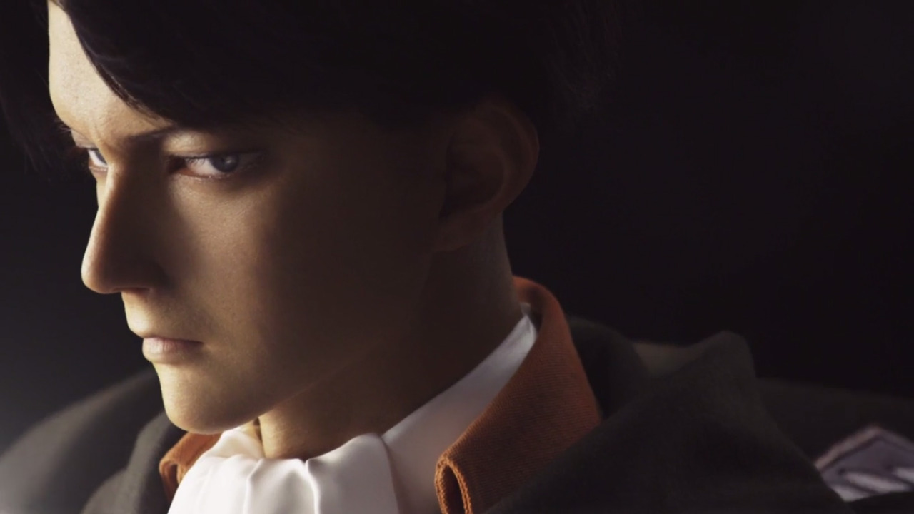 Made some screencaps of 3D Levi from the SnK: THE REAL video teaser