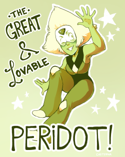 castypha:  Finally finished my set of homeworld prints! Peridot is uploaded separately here.I’ll be selling these at Fanworld this weekend! All 3 designs are also available as prints, shirts, stickers, and more on redbubble:peridot / lapis / jasper