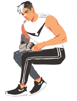 siobhanchiffon:  Space Dad Fitness Looks,