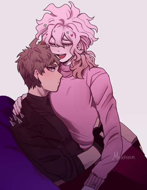 moochisun:Pinkmaeda but with his boyfriend bad boi hajime !!