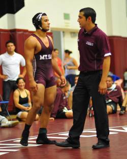 takedownapp:  #wrestling #wrestler #coach #singlet #shoes #headgear #mtsac #vpl #bulge #muscle #college